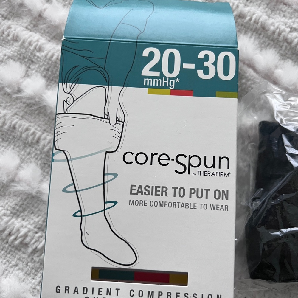 Core-Spun Gradient Compression Socks - Picture 2 of 3